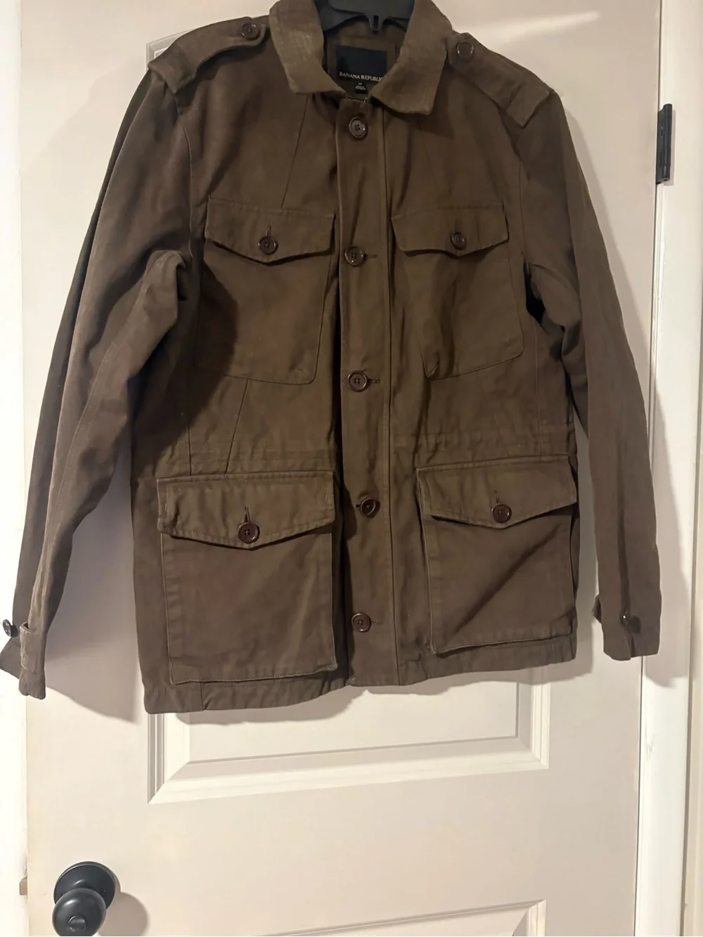 Banana Republic Men's Brown Light Jacket Medium - worn once
